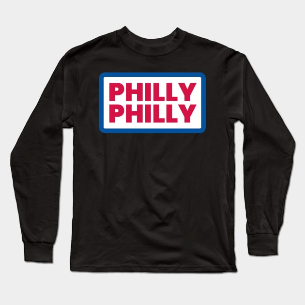 Philly Philly RW Design Long Sleeve T-Shirt by Brobocop